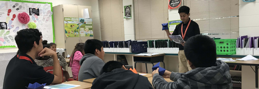 The Immokalee Foundation’s middle school students meet artists and learn new skills as part of national program