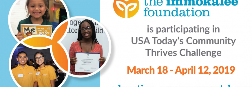 The Immokalee Foundation vies for $100,000 USA Today Grant